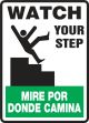 WATCH YOUR STEP (W/GRAPHIC) (BILINGUAL)