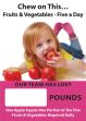 Digi-Day® 3 Magnetic Faces: Chew On This - Fruits & Vegetables - Five A Day