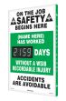 Semi-Custom Digi-Day® 3 Electronic Scoreboards: (name here) Has Worked _Days Without A WSIB Recordable Injury