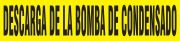 DESARGA DE LA BOMBA DE CONDENSADO