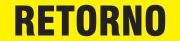 Pipe Marker, Legend: RETORNO (BLACK ON YELLOW)