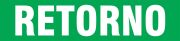 Pipe Marker, Legend: RETORNO (WHITE ON GREEN)