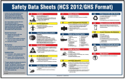 SDS Poster: (HCS 2012/GHS Format) Safety Data Sheets