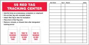 5S Red Tag Tracking Centers