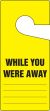 WHILE YOU WERE AWAY