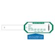 Inspection Tag Equipment Type: Issued To: Inspected: