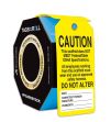 OSHA Caution Tags By-The-Roll With Grommets: Scaffold Tag