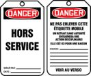 DANGER HORS SERVICE