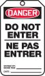 DANGER DO NOT ENTER (BILINGUAL FRENCH - NE PAS ENTRER)