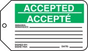 ACCEPTED / ACCEPTÉ