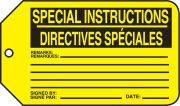 SPECIAL INSTRUCTIONS / DIRECTIVES SPÉCIALES