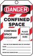 DANGER CONFINED SPACE (W/ PHOTO)