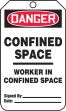 Confined Space Tags, TCS343