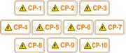 Lockout Tagout , Legend: CONTROL PANEL (Series 1-10)