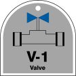 Lockout Tagout , Legend: VALVE (Individual ID Numbers)