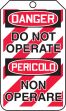 DANGER DO NOT OPERATE (LOCK OUT TAG) (English/Italian)
