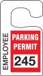 EMPLOYEE PARKING PERMIT (###)