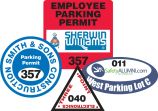 Custom Adhesive Parking Permits