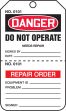 DANGER DO NOT OPERATE...