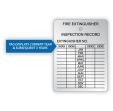 Fire Extinguisher Inspection Tag