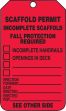 SCAFFOLD PERMIT INCOMPLETE SCAFFOLD FALL PROTECTION REQUIRED ...