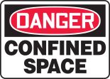 DANGER CONFINED SPACE