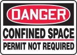 CONFINED SPACE PERMIT NOT REQUIRED