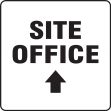 Contractor Preferred Corrugated Plastic Sign: Site Office