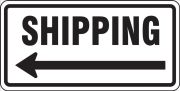 SHIPPING, LEFT ARROW