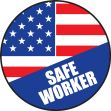SAFE WORKER - AMERICAN FLAG