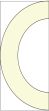 Glow Floor Shape: Semi-Circle