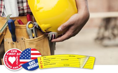 Hard Hat Stickers, Construction Hard Hat Stickers,