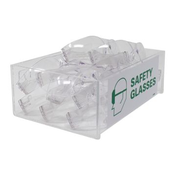 Acrylic PPE Dispenser: Compact PPE Holder; No Cover