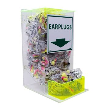 Compact Ear Plug Acrylic Dispenser