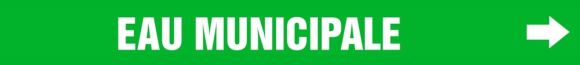 Pipe Marker, Legend: EAU MUNICIPALE