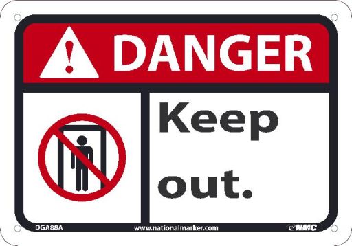 DANGER KEEP OUT