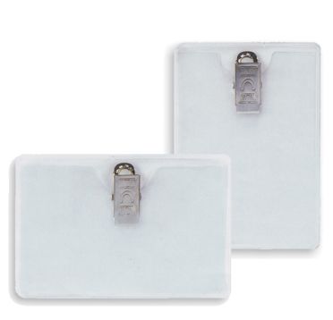 CLIP-ON BADGE HOLDERS