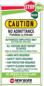 Custom Field and Site Entrance Signs