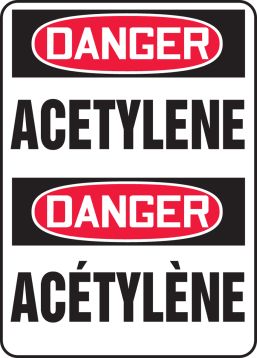 DANGER ACETYLENE
