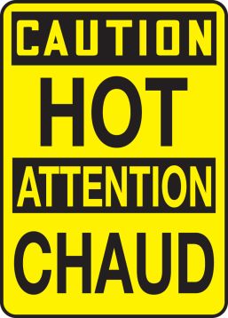 CAUTION HOT
