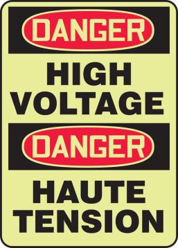 DANGER HIGH VOLTAGE