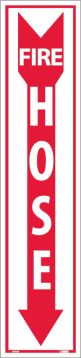 FIRE HOSE SIGN