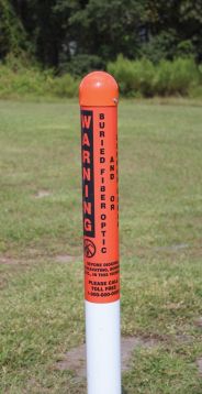 Domed Utility Post Marker Kit