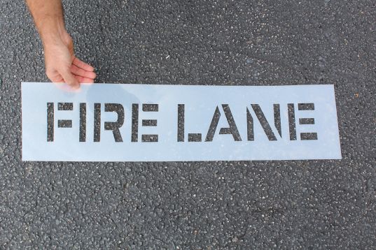Plant & Facility, Legend: FIRE LANE
