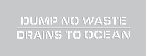 Dump No Waste Drains To Ocean