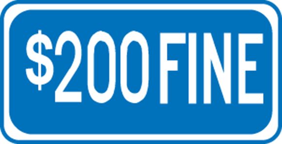 $200 FINE