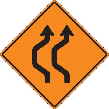 (TWO LANE DOUBLE REVERSE CURVE)