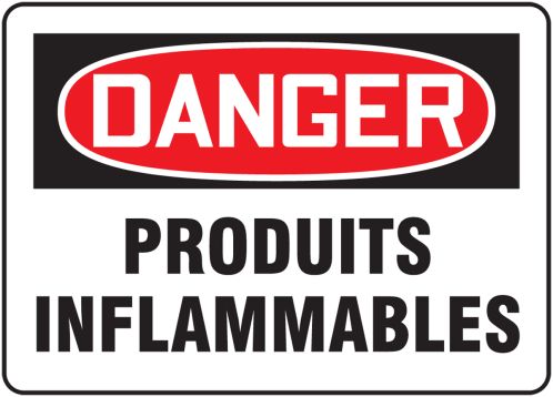 PRODUITS INFLAMMABLES (FRENCH)
