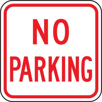 NO PARKING