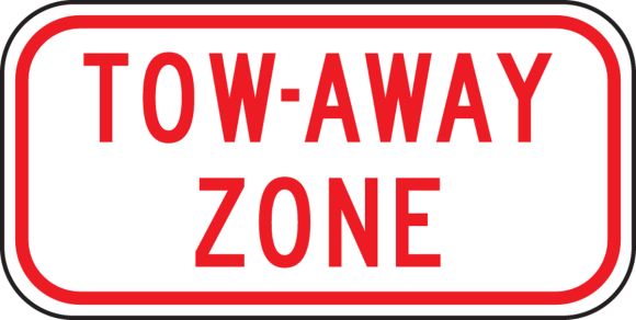 TOW-AWAY ZONE